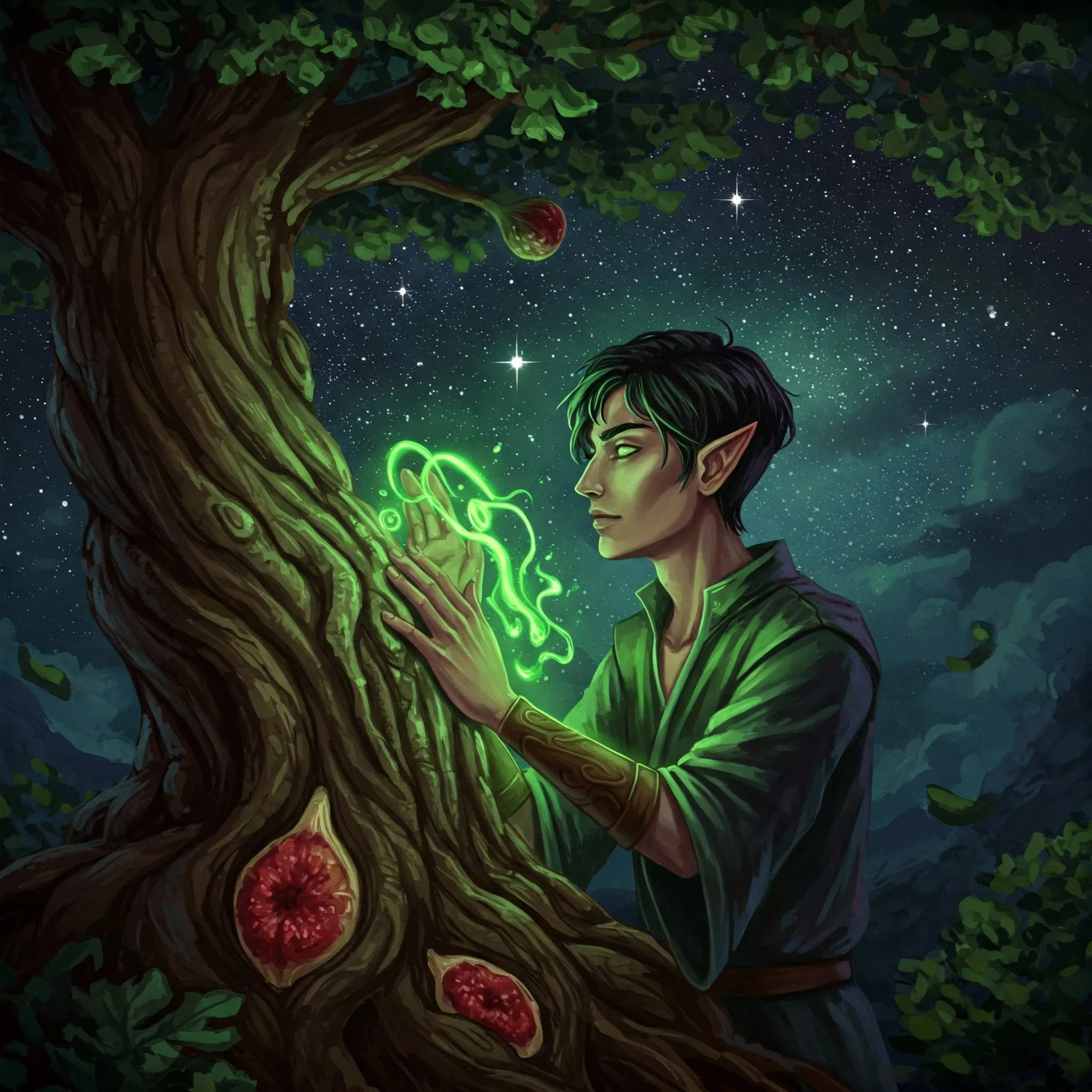 Arevon rozmawia z drzewm