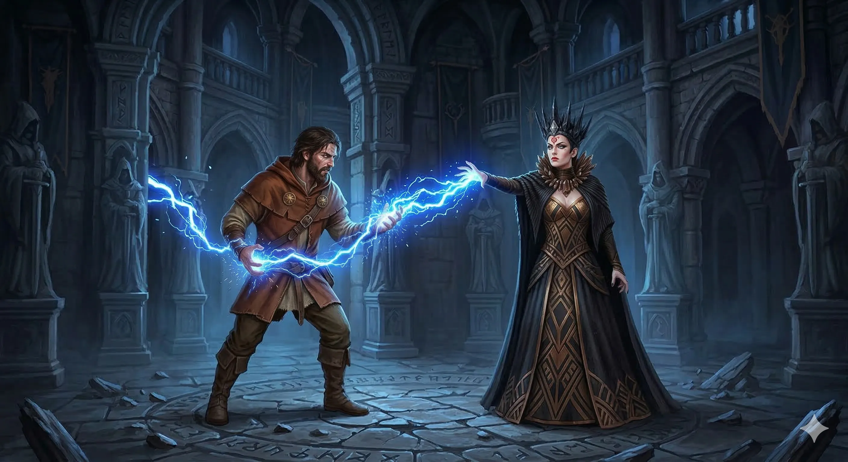 Potężna bitwa z Chalcią pośród ognia i magii